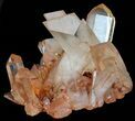 Tangerine Quartz Crystal Cluster - Madagascar #58880-2